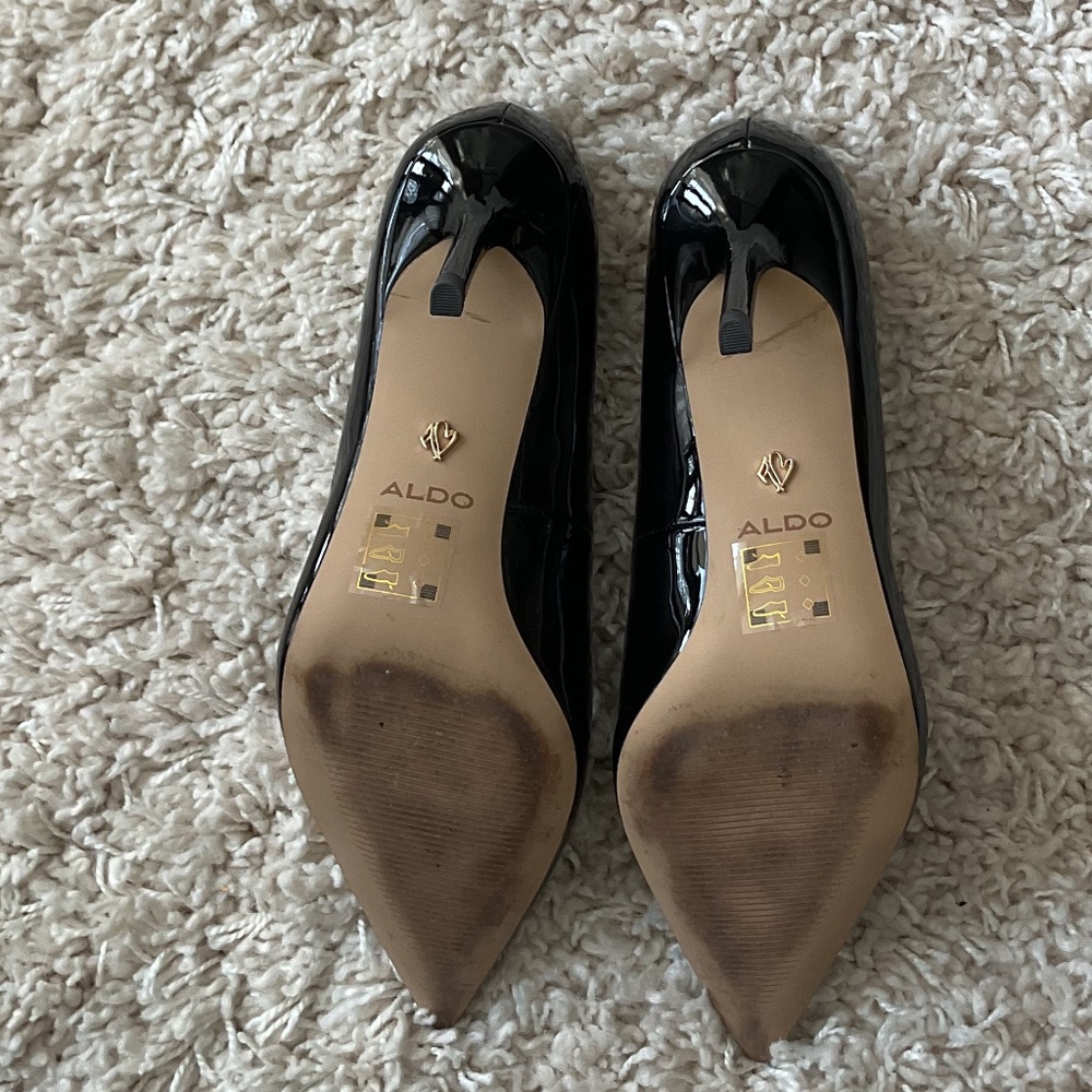 ALDO KAITIE Black Patent Leather Pumps - Picture 7 of 8